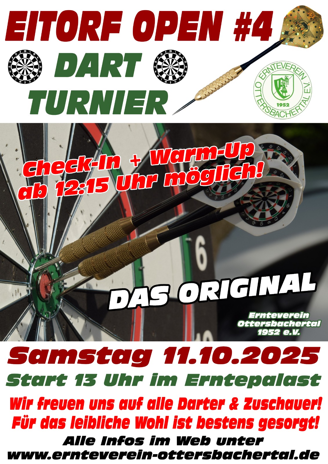 Dartturnier 2025 - das zweite!