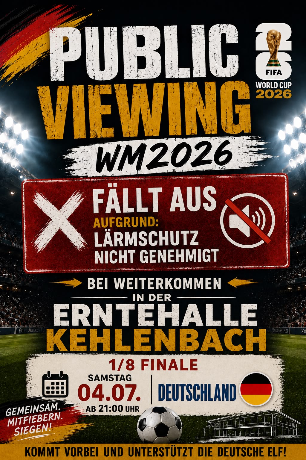 Es geht weiter - wenn die Jungs cool bleiben